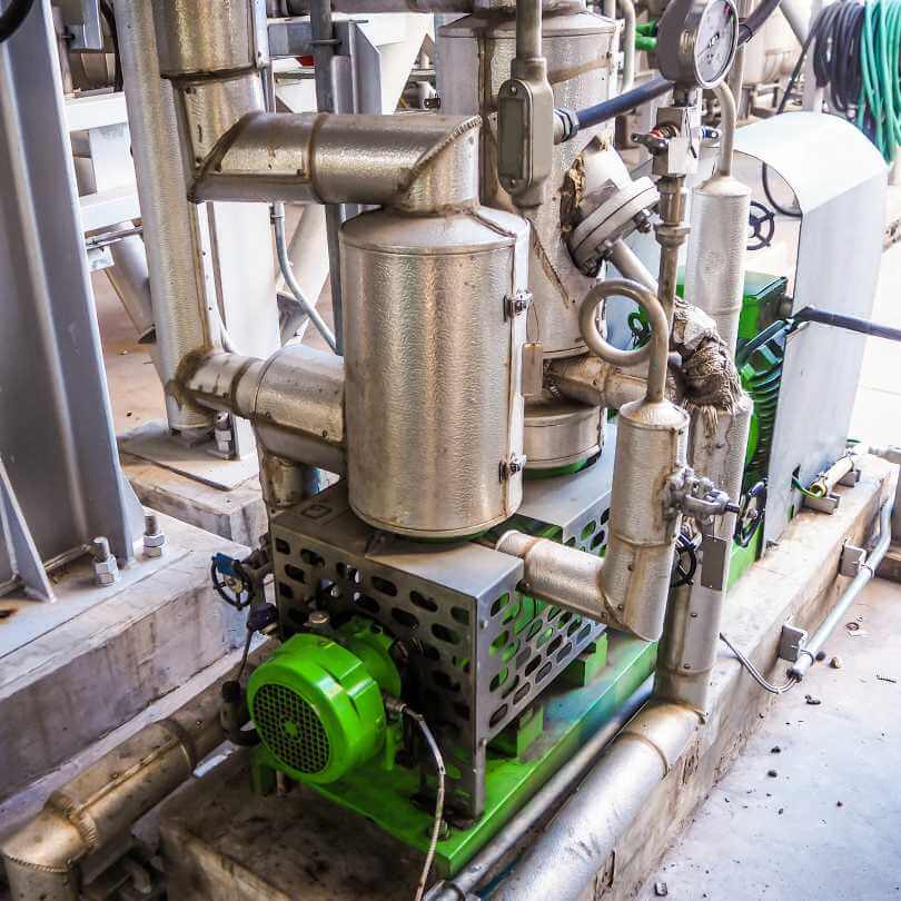 Boiler feed pump vibration monitoring ISO compliant measurement